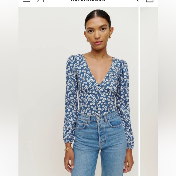 Reformation Tops - NWT Reformation Nell Top - size medium